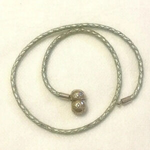 Very  old , used , Pandora double wrap bracelet